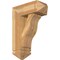 Ekena Millwork Funston Arts and Crafts Rough Sawn Bracket w/ Offset Brace, Western Red Cedar, 8"W x 20"D x 28"H BKT0806X20X28FST03RWR - alternate 1